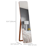 Full Length Mirror for Bedroom, Wall Mirror with Wood Frame, 15