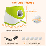 Automatic Dog Ball Launcher with 5 ETPU Balls 2.3