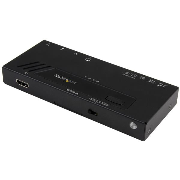 StarTech.com 4-Port HDMI Automatic Video Switch - 4K with Fast Switchi