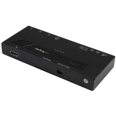 StarTech.com 4-Port HDMI Automatic Video Switch - 4K with Fast Switchi
