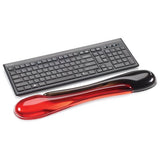 Kensington K62398AM Gel Wrist Rest, Black/Red