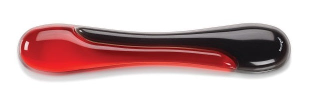 Kensington K62398AM Gel Wrist Rest, Black/Red