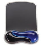 Gel Keybd Wrist Rest BLK/BLU