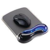 Gel Keybd Wrist Rest BLK/BLU