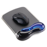Gel Keybd Wrist Rest BLK/BLU