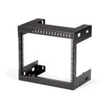 StarTech.com 2-Post 8U Open Frame Wall Mount Network Rack with Built-i