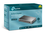 TL-SG108PE Commutateur 8 ports 10/100/1000, 4 ports PoE RJ45