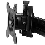 StarTech.com Dual-Monitor Stand - Horizontal - Black - For up to 24