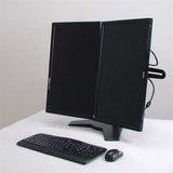 Amer Mounts AMR2S Montage double moniteur avec support de bureau