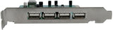 STARTECH.COM 7 Port USB 2.0 PCI Interface Card - USB Controller Adapte