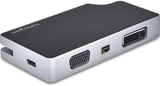 StarTech.com Adaptateur vidéo multiport USB-C - Portable UHD 4K 60Hz 5-en-