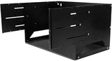 StarTech.com WALLSHELF4U Wall-Mount Server Rack, Solid Steel, Adjustab