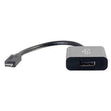 C2G 29482 USB-C to Displayport Adapter Converter, TAA Compliant, Black