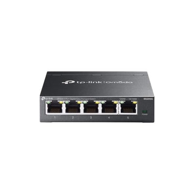 TP-Link Omada 5-Port Gigabit Easy Managed Switch (ES205G), 10Gbps Swit