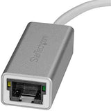 StarTech.com USB-C to Gigabit Ethernet Adapter – Aluminum – Thunderbol
