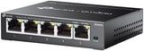 TP-Link Omada 5-Port Gigabit Easy Managed Switch (ES205G), 10Gbps Swit