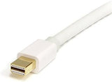 StarTech.com MDP2DPMM1MW 1m 3 ft White Mini DisplayPort to DisplayPort