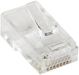 StarTech.com Cat5e RJ45 Stranded Modular Plug Connector - 50 Pkg - Bul