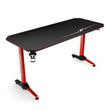 BI Ergopixel Terra Series Gaming Desk Red with Cupheadseat