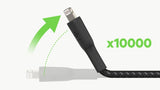 Belkin BoostCharge Braided Lightning Cable - 6.6ft/2M - MFi Certified