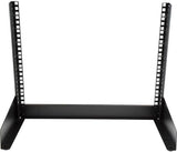 StarTech.com 2-Post 8U Desktop Server Rack, Small Open Frame 19in Comp