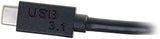 C2G 29482 USB-C to Displayport Adapter Converter, TAA Compliant, Black