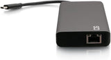 USB-C 9-in-1 Dual Display Docking Station with HDMI, Ethernet, USB, 3.