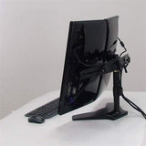 Amer Mounts AMR2S Montage double moniteur avec support de bureau