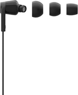Belkin in-Ear USB-C Headphones w/Mic Control - S, M, and L, Black (G3H