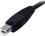 StarTech.com 6ft 4-in-1 USB DisplayPort KVM Switch Cable w/Audio & Mic