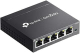 TP-Link Omada 5-Port Gigabit Easy Managed Switch (ES205G), 10Gbps Swit