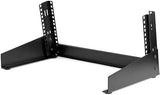 StarTech.com 2-Post 4U Desktop Server Rack, Small Open Frame 19in Comp