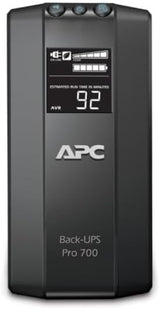 APC Back-UPS Pro, 700 VA/420 W, Tour, 120 V, 6 prises NEMA 5-15R, AVR,