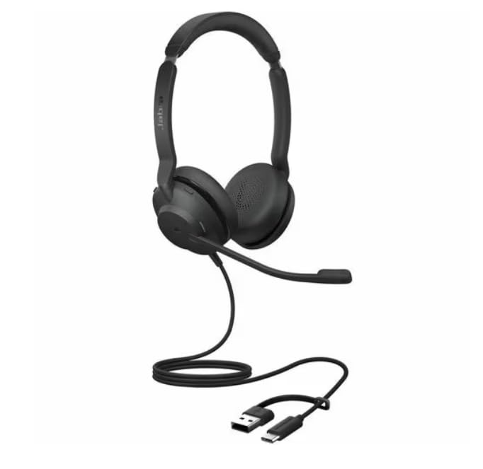 Jabra Evolve2 30 SE (version 2025) - Casque filaire double écouteur avec micro