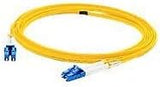 10M LC M/M OS1 YELLOW FIBER UPC DUPLEX LSZH PATCH CABLE