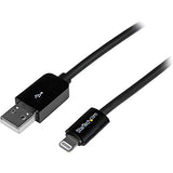 StarTech.com Câble Lightning 8 broches mâle vers USB Mâle (3 m, noir)