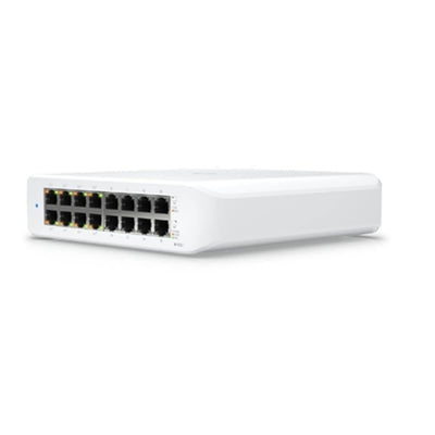 Commutateur Ubiquiti UniFi Switch Lite 16 PoE | Commutateur Gigabit 16 ports avec 8 PoE+
