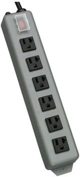Tripp Lite 6 Outlet Waber Industrial Power Strip, 15' Cord with 5-20P