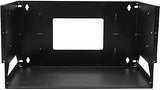 StarTech.com WALLSHELF4U Wall-Mount Server Rack, Solid Steel, Adjustab