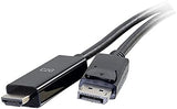 C2G 50195 C2G 10ft DisplayPort Male to HD Male Active Adapter Cable -