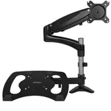 StarTech.com Desk-Mount Monitor Arm with Laptop Stand - Full Motion -
