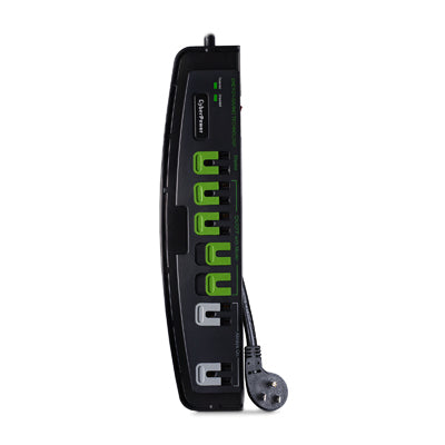 CyberPower P705G parasurtenseur noir 7 prise(s) CA 125 V 1,5 m