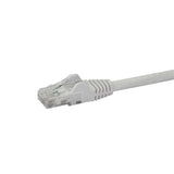 StarTech.com 100ft CAT6 Ethernet Cable - White CAT 6 Gigabit Ethernet