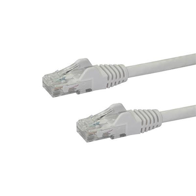 StarTech.com 100ft CAT6 Ethernet Cable - White CAT 6 Gigabit Ethernet