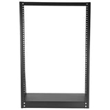 StarTech.com Rack de serveur de bureau 16U 2 montants à cadre ouvert 19 po Compact S