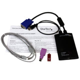 StarTech.com adaptateur KVM Console USB 2.0 portable pour portable Crash Cart
