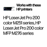 CARTOUCHE DE TONER NOIR 131A CAP STD POUR LASERJET PRO 200 M251/MFP M276