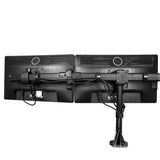 Bras pour trois moniteurs StarTech.com à fixation sur bureau - Support ergonomique VESA pour 3 moniteurs