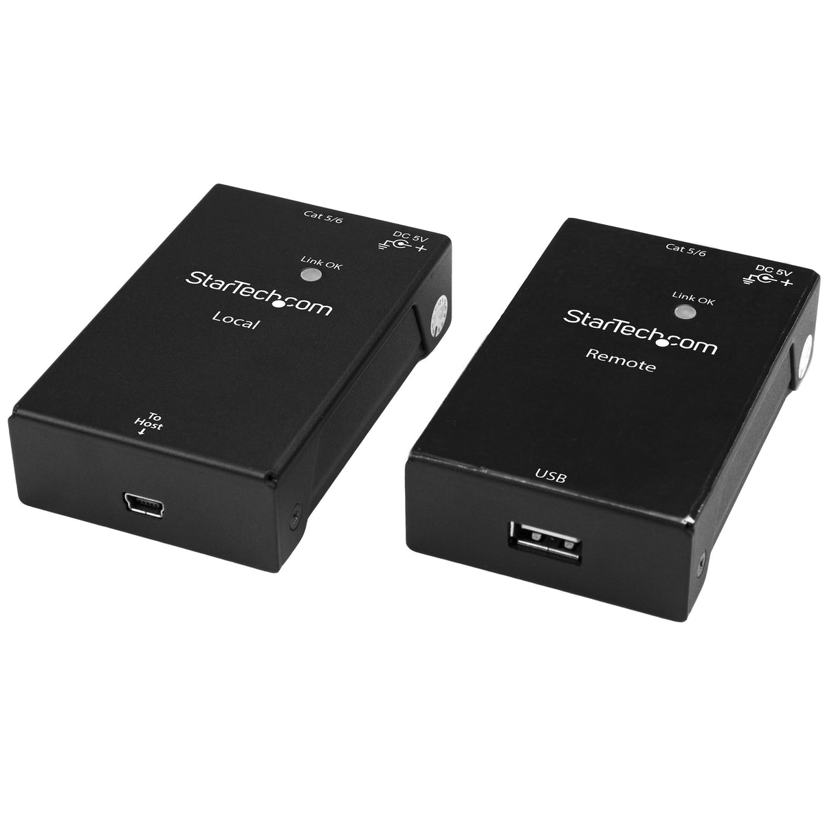 StarTech.com USB 2.0 Extender over Cat5e/Cat6 Cable (RJ45) - Up to 165
