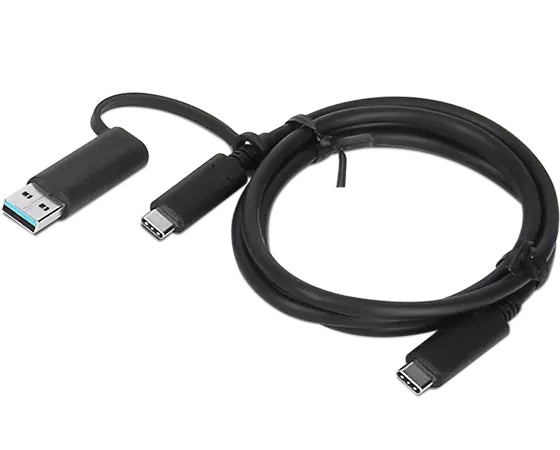 Lenovo 4X90U90618 USB cable USB 3.2 Gen 1 (3.1 Gen 1) 1 m USB A/USB C